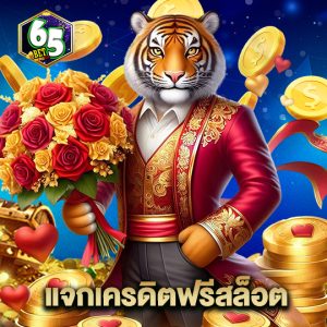 65bet แจกเครดิตฟรีสล็อต